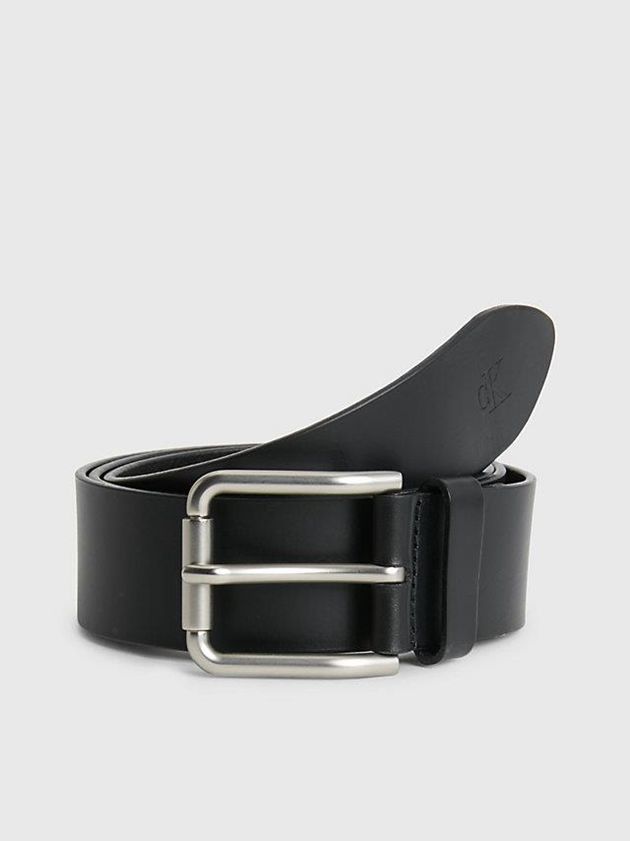 Calvin Klein USA Leather Mens Belt Black 0425168-DX